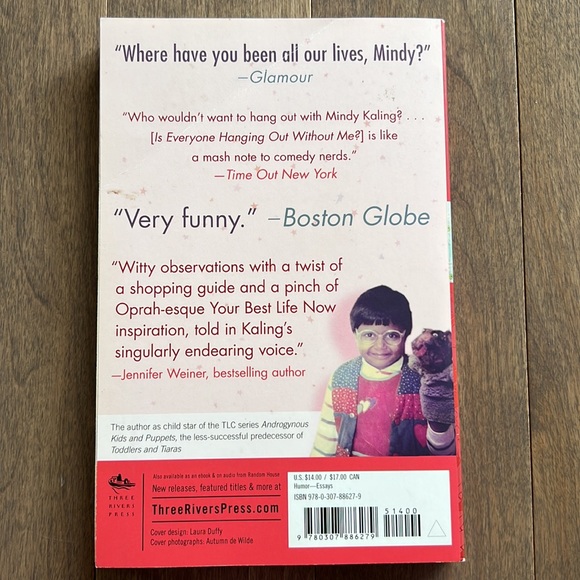 Book “Is Everyone Hanging Out Without Me (And Other Concerns” by Mindy Kaling - Picture 3 of 3